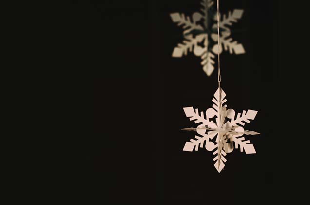 Christmas - paper snowflakes