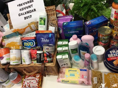ThoughtShift Reverse Advent Calendar Aims to Increase Whitehawk Food Bank Donations