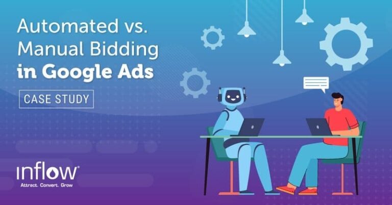 Case Study: Google Ads Automated Bidding vs. Manual Bidding Strategies for Improved ROAS & Profitability