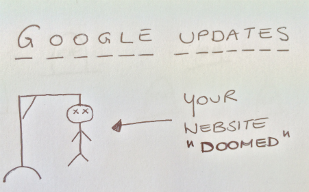 Doomed by Google Updates